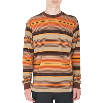 Carhartt WIP T-shirt Tuscon Stripe l/s Off Road
